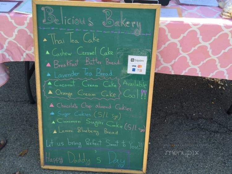 Belicious Bakery - Champaign, IL menu_pic