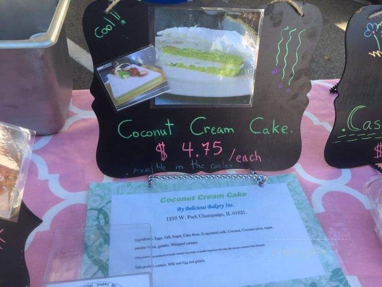 Belicious Bakery - Champaign, IL menu_pic