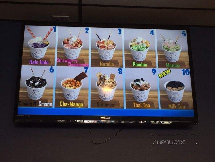 The Freezin Point - Monterey Park, CA menu_pic