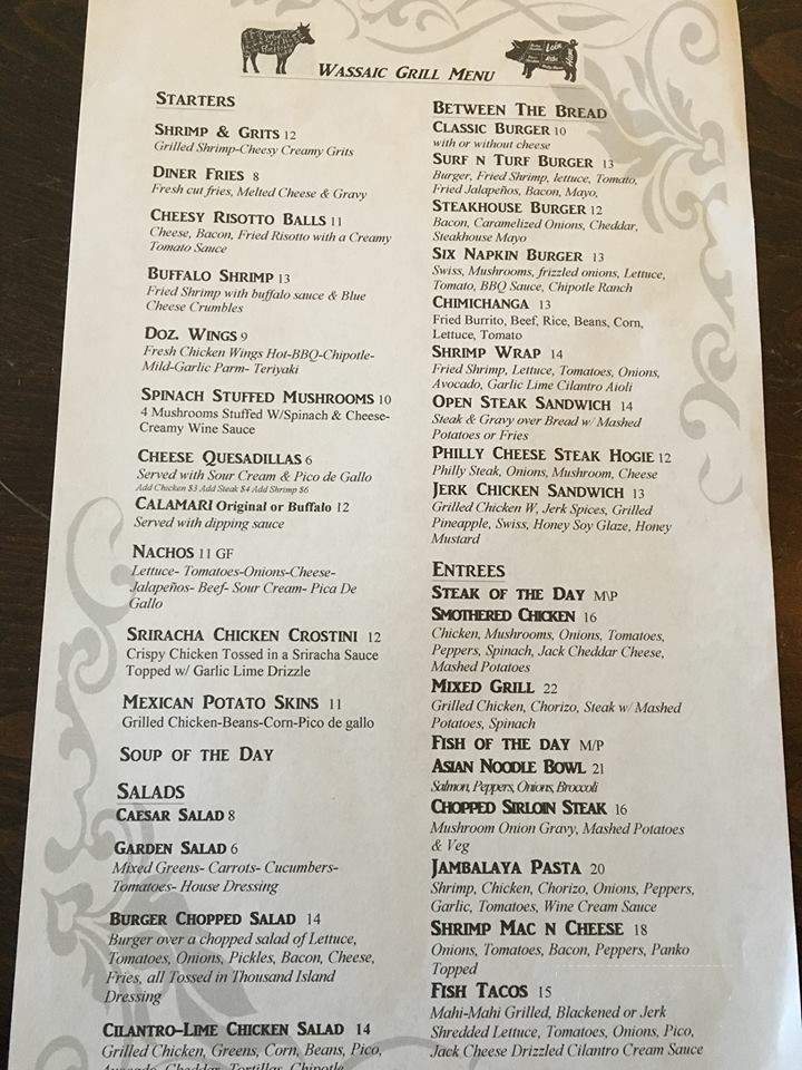 Wassaic Grill & Bar - Wassaic, NY menu_pic
