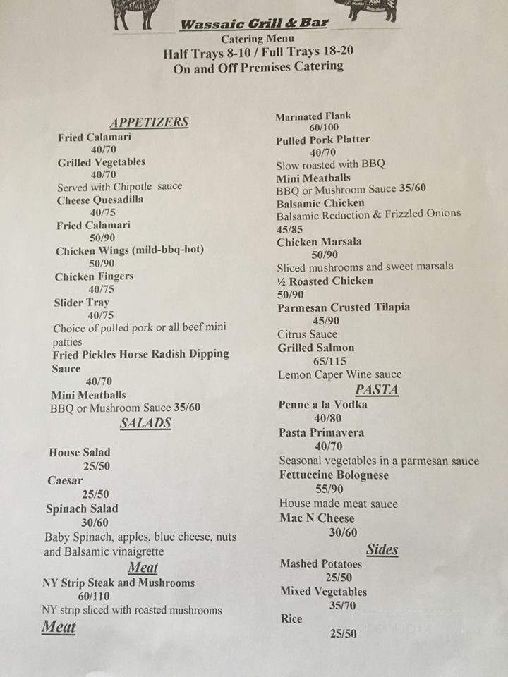 Wassaic Grill & Bar - Wassaic, NY menu_pic