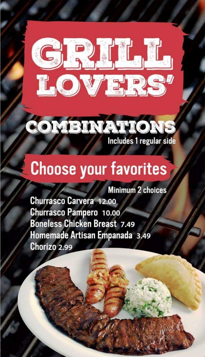 Carvera Argentinean Grill - Orlando, FL menu_pic