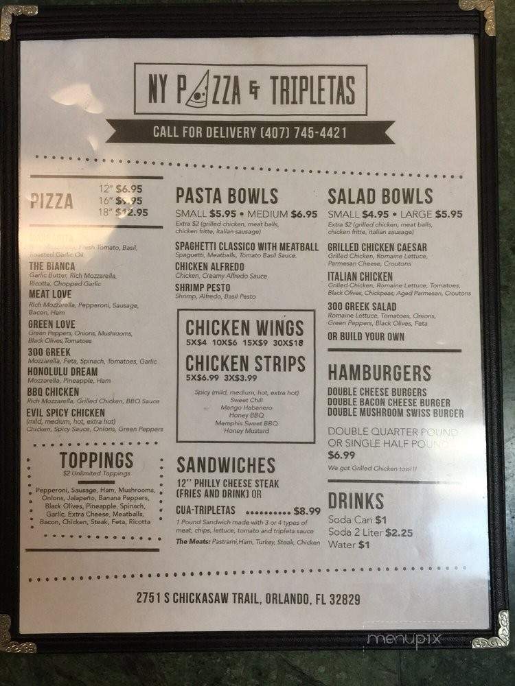 /28066837/NY-Pizza-and-Tripletas-Orlando-FL - Orlando, FL