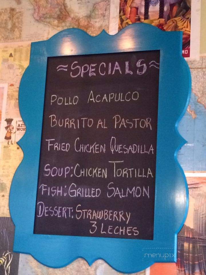 Garcia's Restaurante Mexicano - Franklin, TN menu_pic
