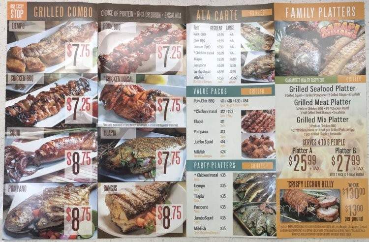 PhilHouse Sarap Ng Lutong Bahay - Long Beach, CA menu_pic