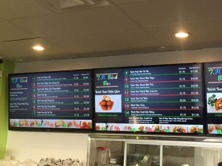 TP Banh Bao 3 - San Diego, CA menu_pic