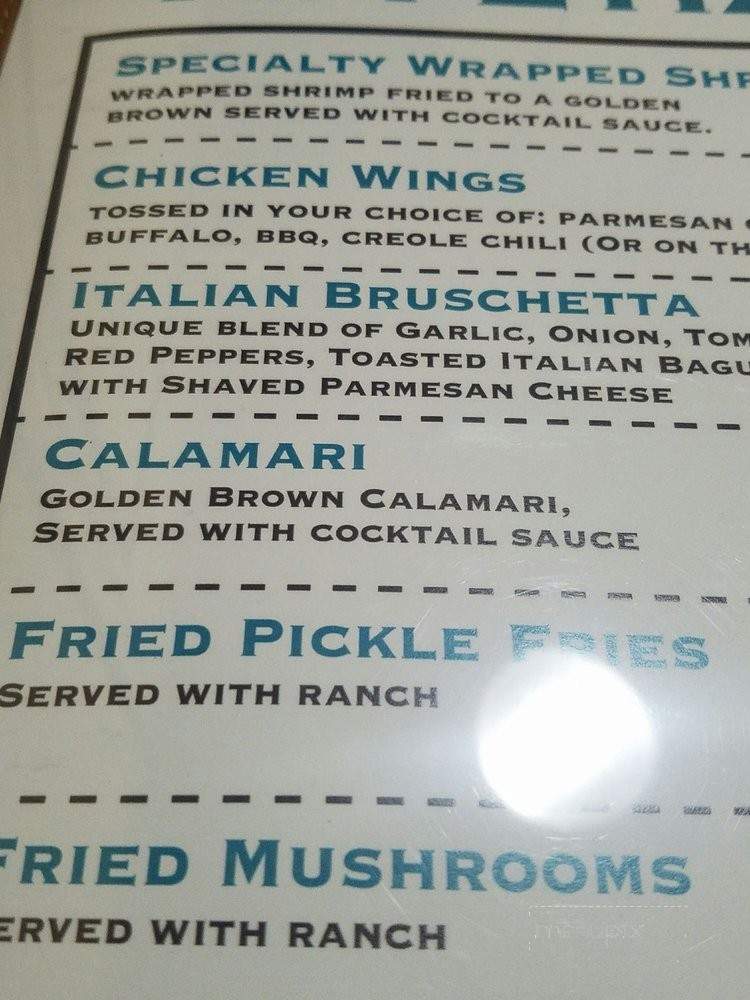 Cell Block 104 - Lebanon, IN menu_pic