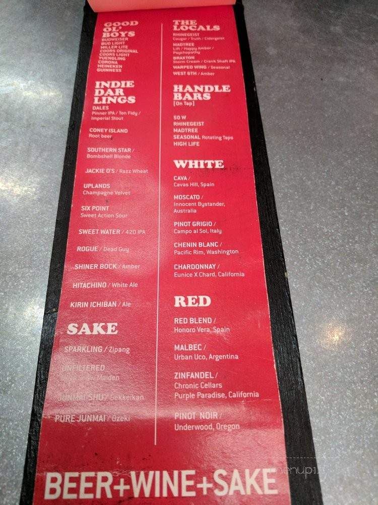 The Video Archive - Cincinnati, OH menu_pic