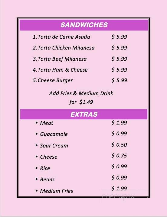 /28075988/Isabels-Mexican-Food-Menu-Glendale-AZ - Glendale, AZ