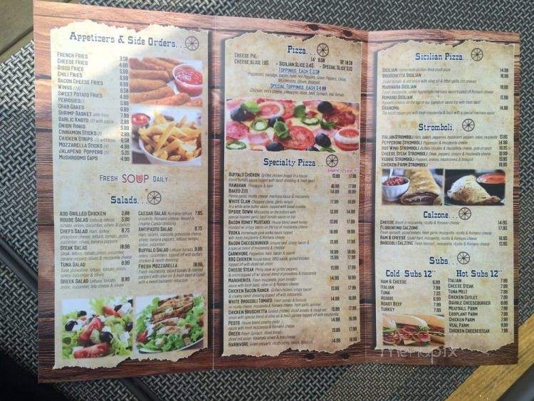 Pizza Pie-O-Near - Drums, PA menu_pic