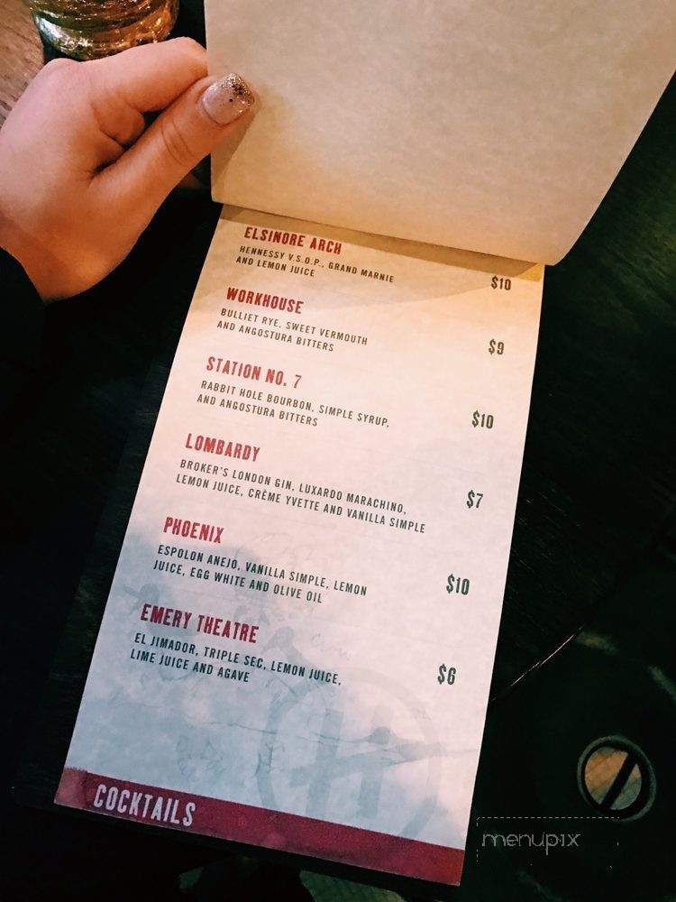 The Hannaford - Covington, KY menu_pic
