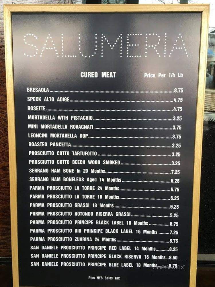 Amerigo - Long Island City, NY menu_pic