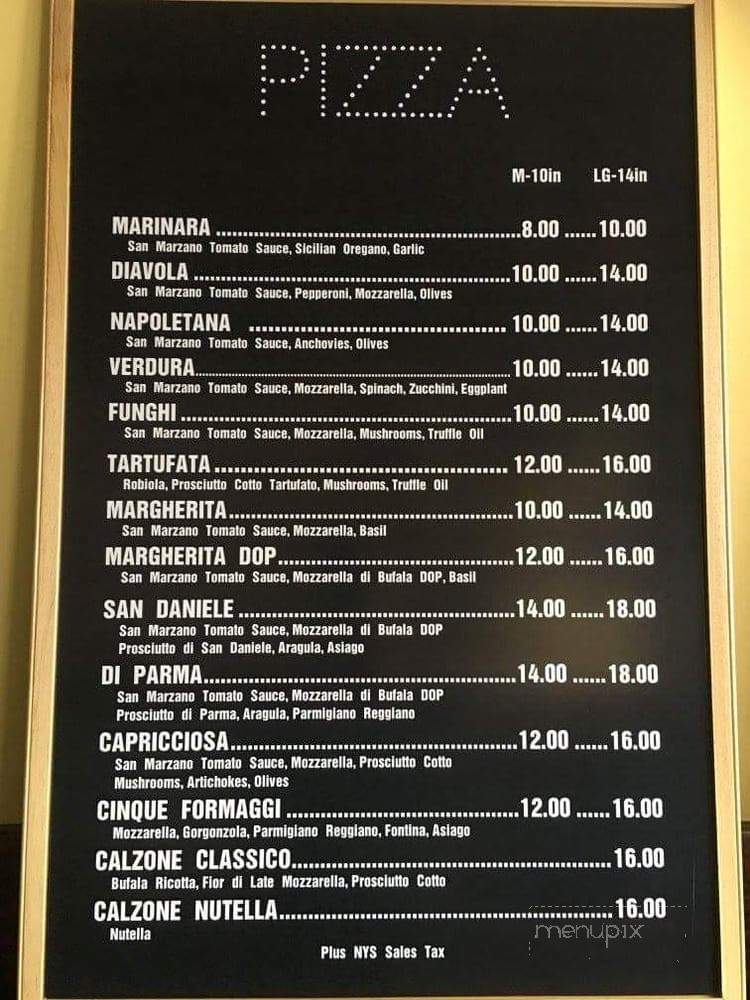 Amerigo - Long Island City, NY menu_pic