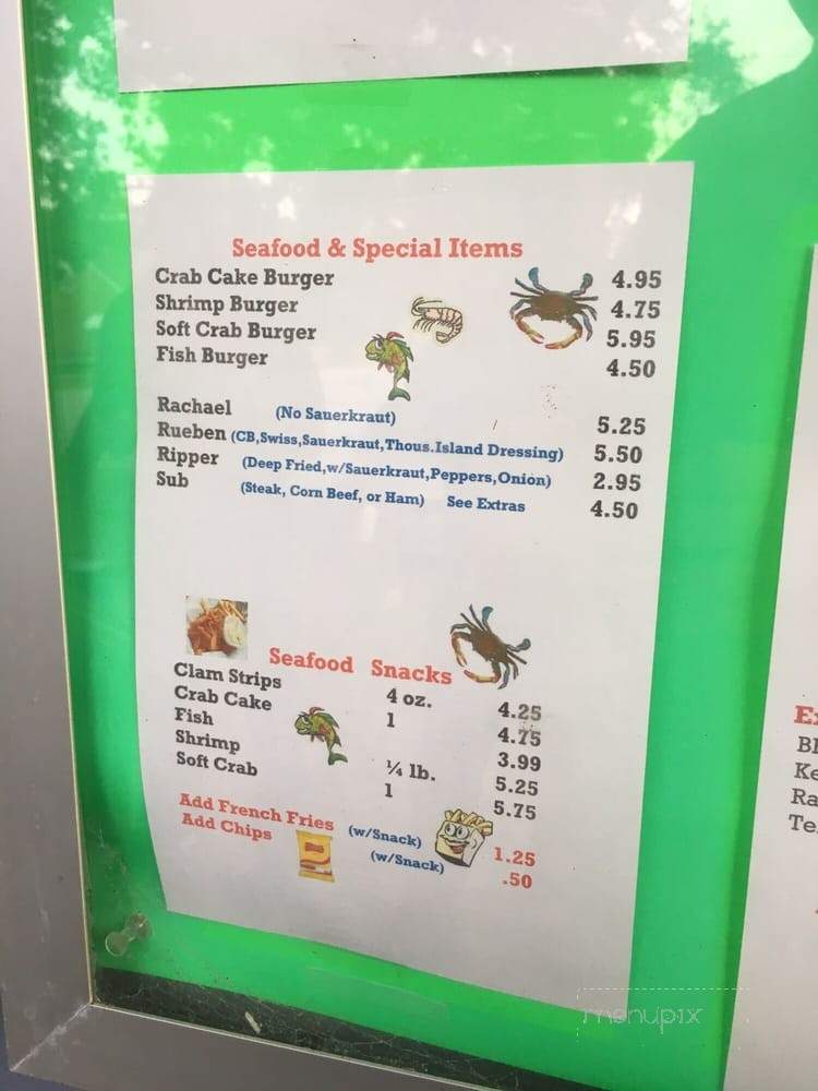 White Point Take Out - Atlantic, NC menu_pic