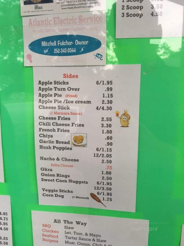 White Point Take Out - Atlantic, NC menu_pic
