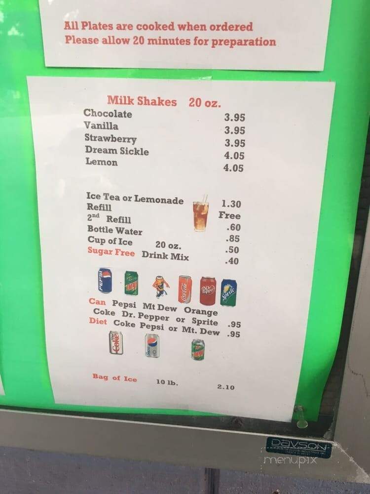 White Point Take Out - Atlantic, NC menu_pic