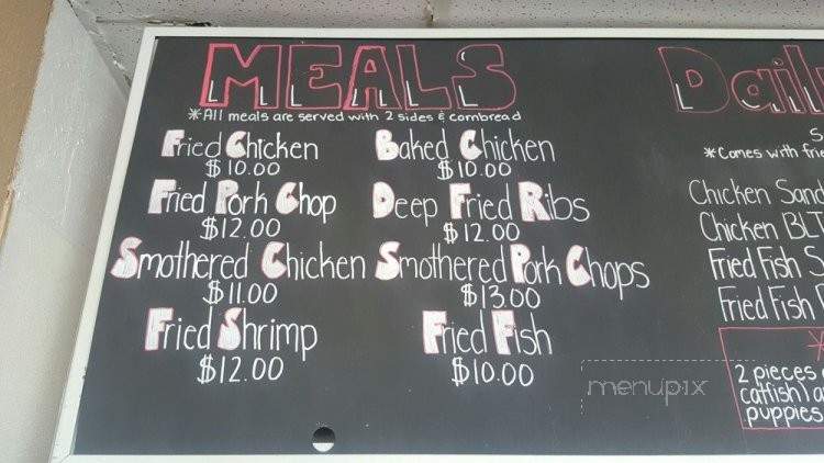 Ambi J's Soul Food Kitchen - Hemet, CA menu_pic
