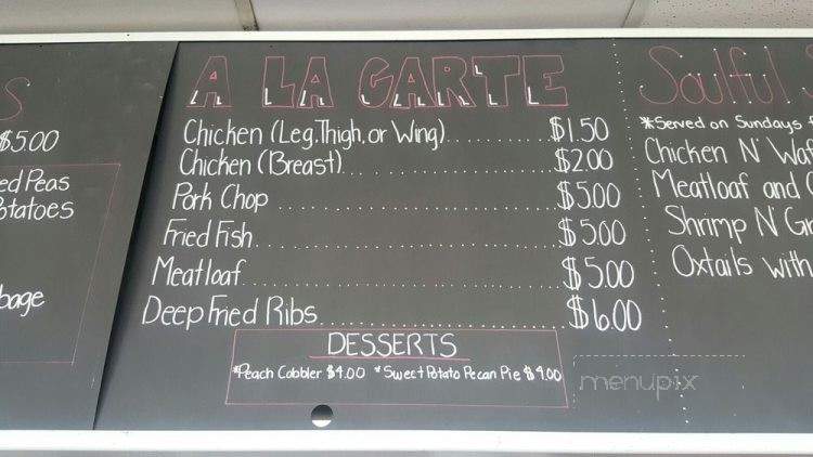 Ambi J's Soul Food Kitchen - Hemet, CA menu_pic