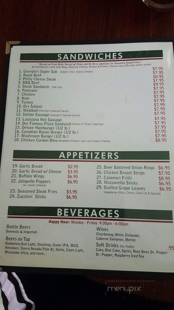 Georgio & Luigi - Victorville, CA menu_pic