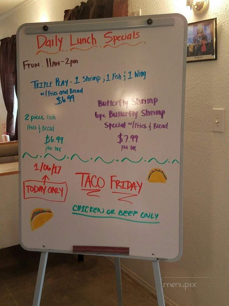 Texas Hot Spot - Cedar Creek, TX menu_pic