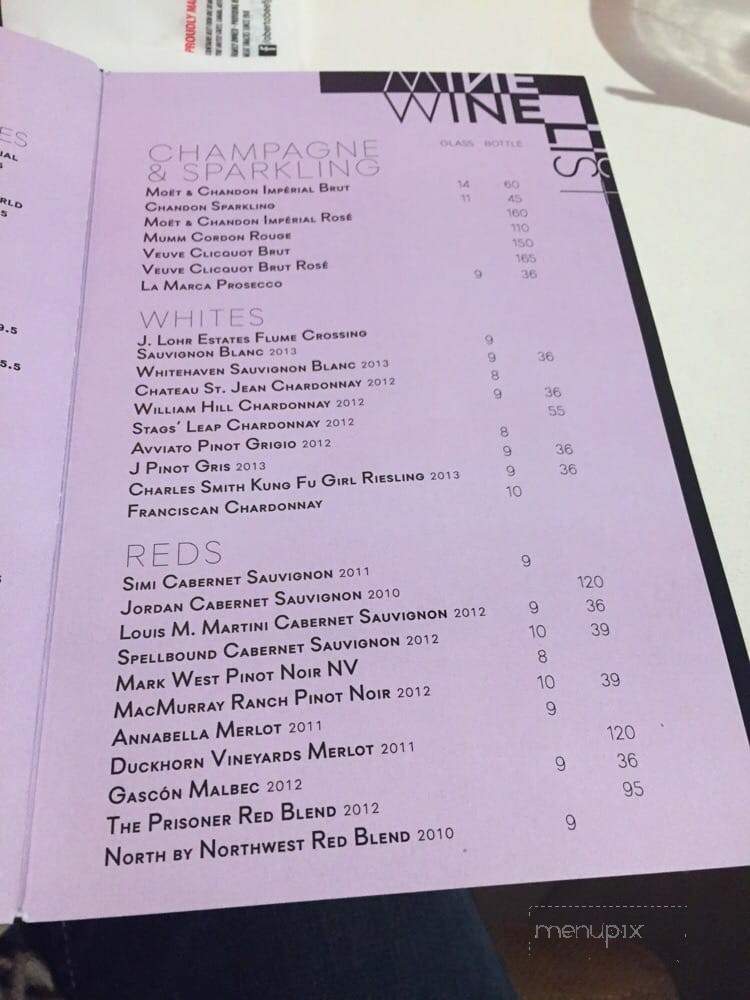 3535 Bar - Las Vegas, NV menu_pic