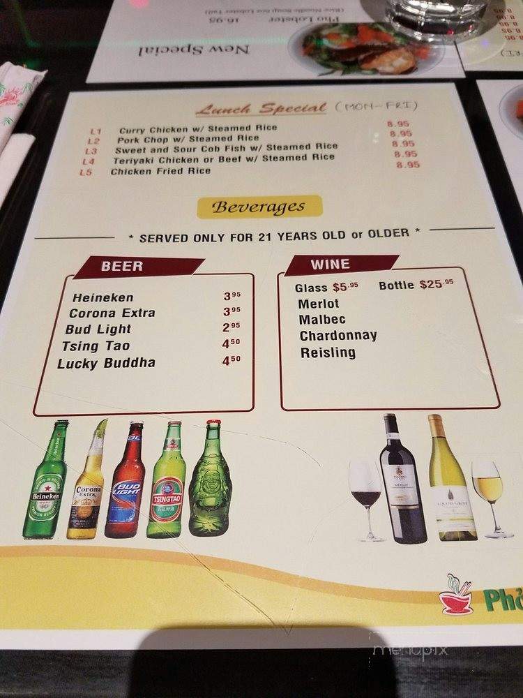 PHO EVER - Hales Corners, WI menu_pic