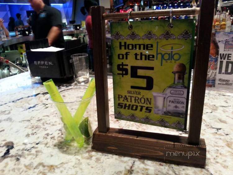 Halo Bar - Paradise, NV menu_pic