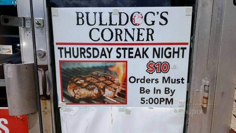 Bulldog's Corner - Paulina, LA menu_pic