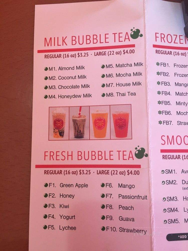 Tu's Tea & Banh Mi South Philly - Philadelphia, PA menu_pic