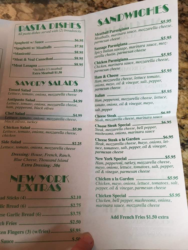 New York Pizza - Ocean Springs, MS menu_pic