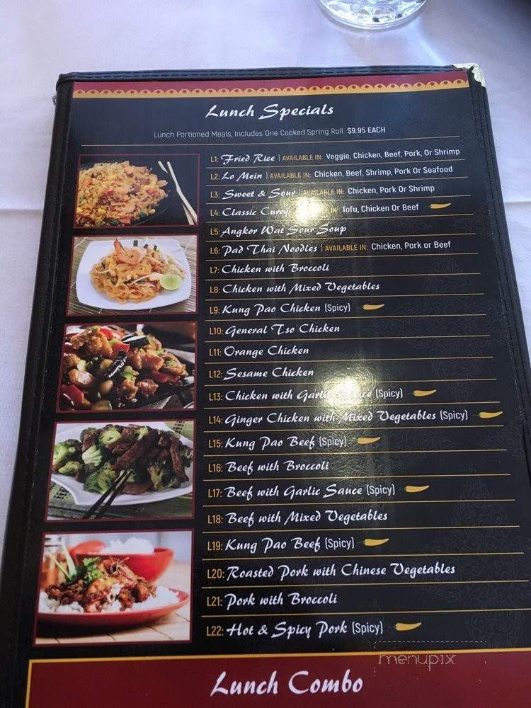 Angkor Wat - Madison, WI menu_pic