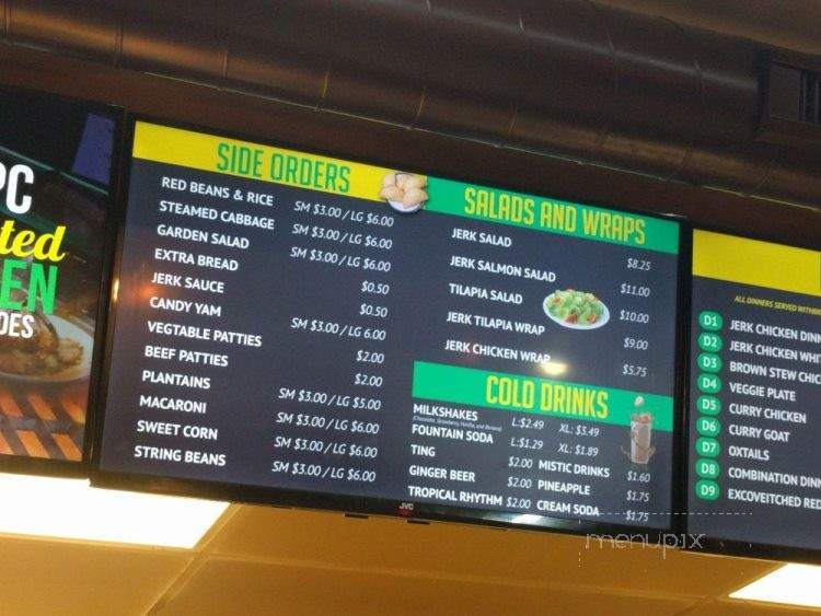 Jamaican Jerk King - Chicago, IL menu_pic