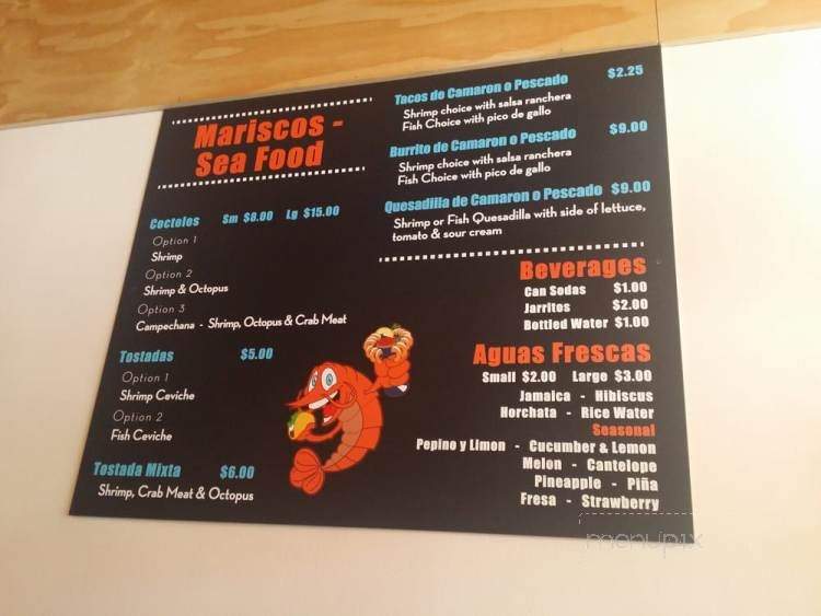 Tacos Sinaloa - Berkeley, CA menu_pic