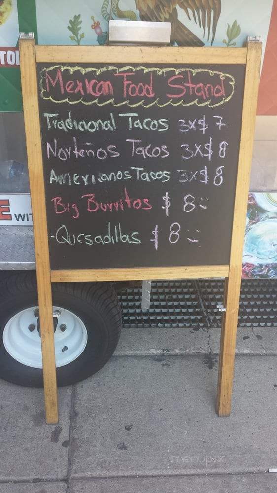Mexican Food Stand - Philadelphia, PA menu_pic