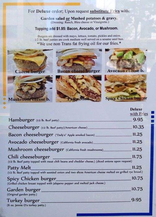 Local Diner - San Francisco, CA menu_pic