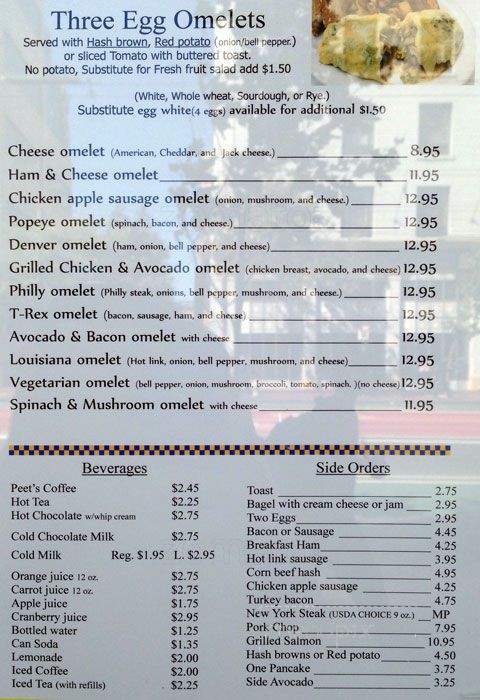 Local Diner - San Francisco, CA menu_pic