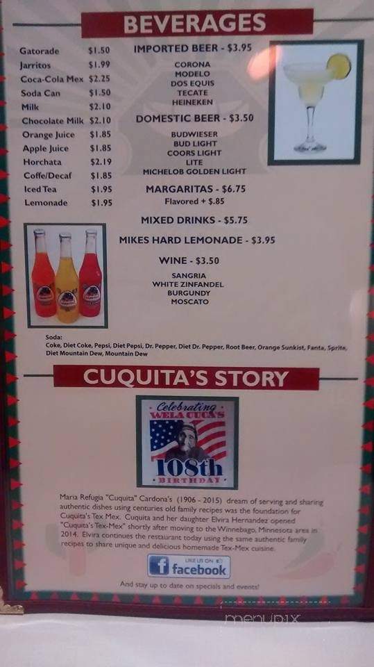 /28126884/Cuquitas-Tex-Mex-Winnebago-MN - Winnebago, MN