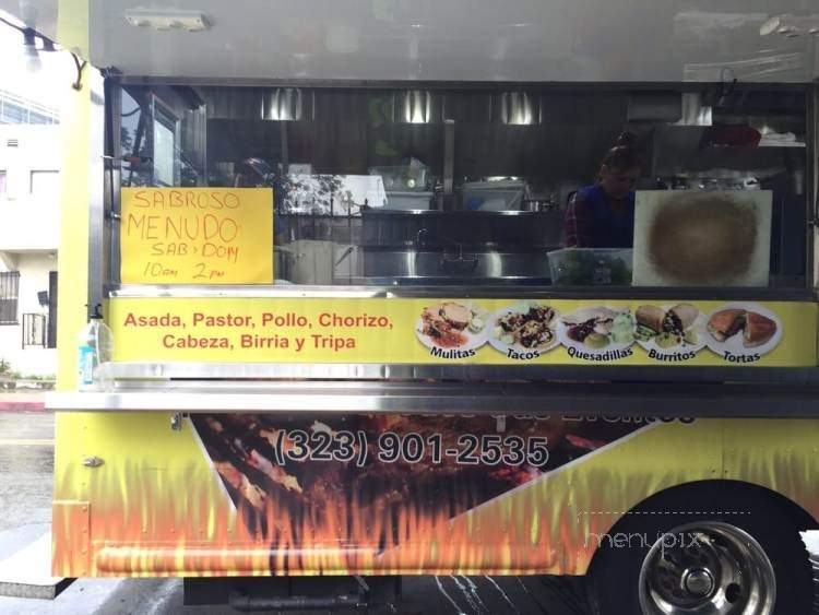Los Famous Tacos al Carbon 1 - East Los Angeles, CA menu_pic