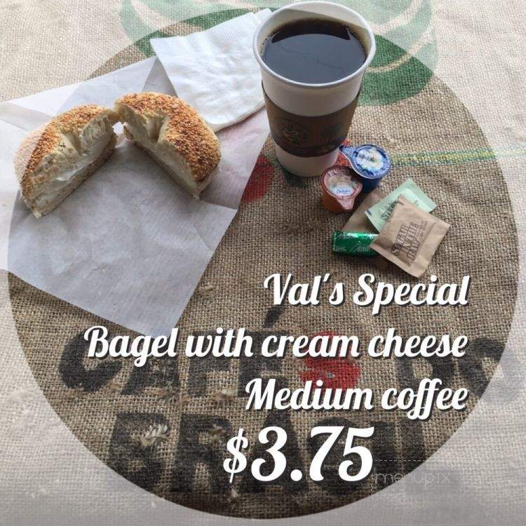 Val's Coffee Corner - San Diego, CA menu_pic