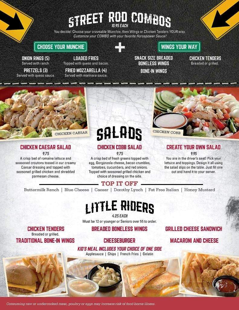 Max's Thunder Road Grill - Grand Island, NE menu_pic