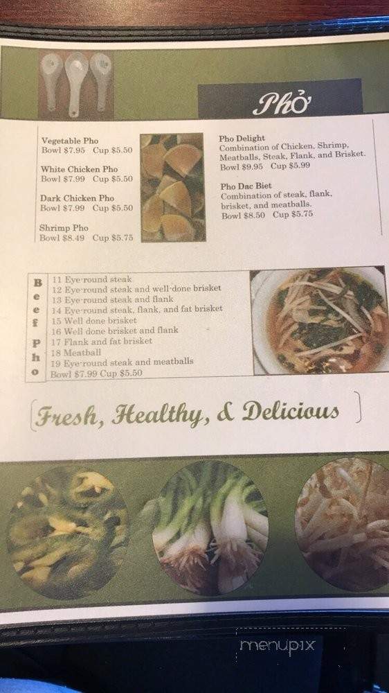Pho Anh - Mankato, MN menu_pic