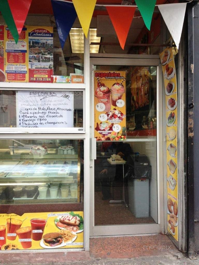Delicias Colombianas - Jackson Heights, NY menu_pic