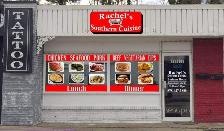 Rachel's Southern Cuisine - Mableton, GA menu_pic