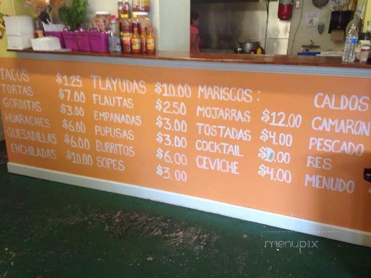 Taqueria la juquilita - Nashville, TN menu_pic