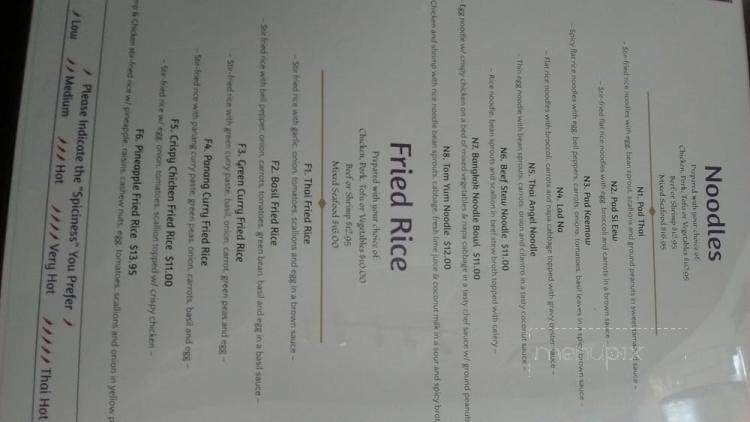 Time 4 Thai - Louisville, KY menu_pic