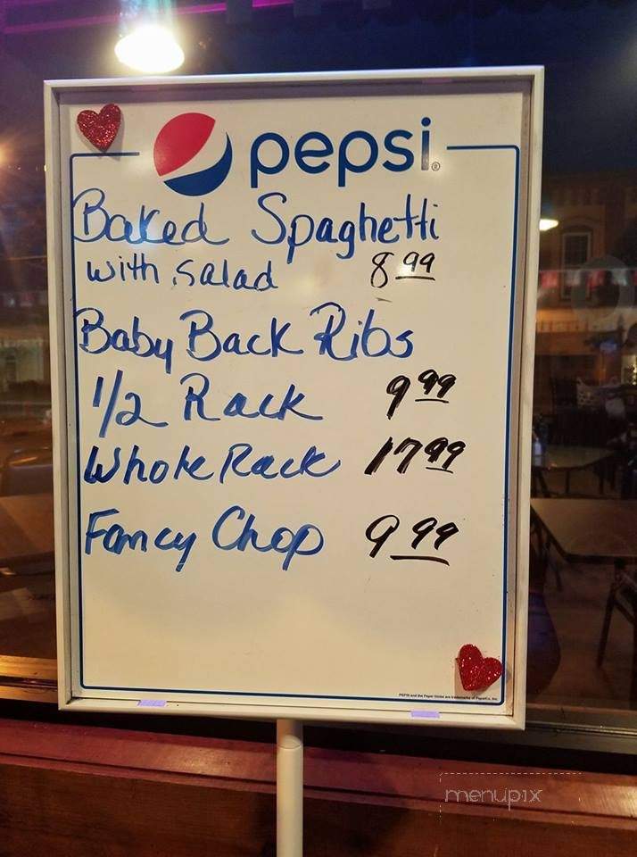 King Street Grill - Windsor, NC menu_pic