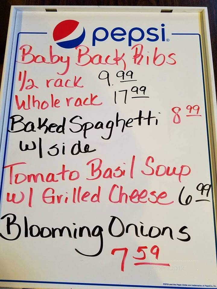 King Street Grill - Windsor, NC menu_pic