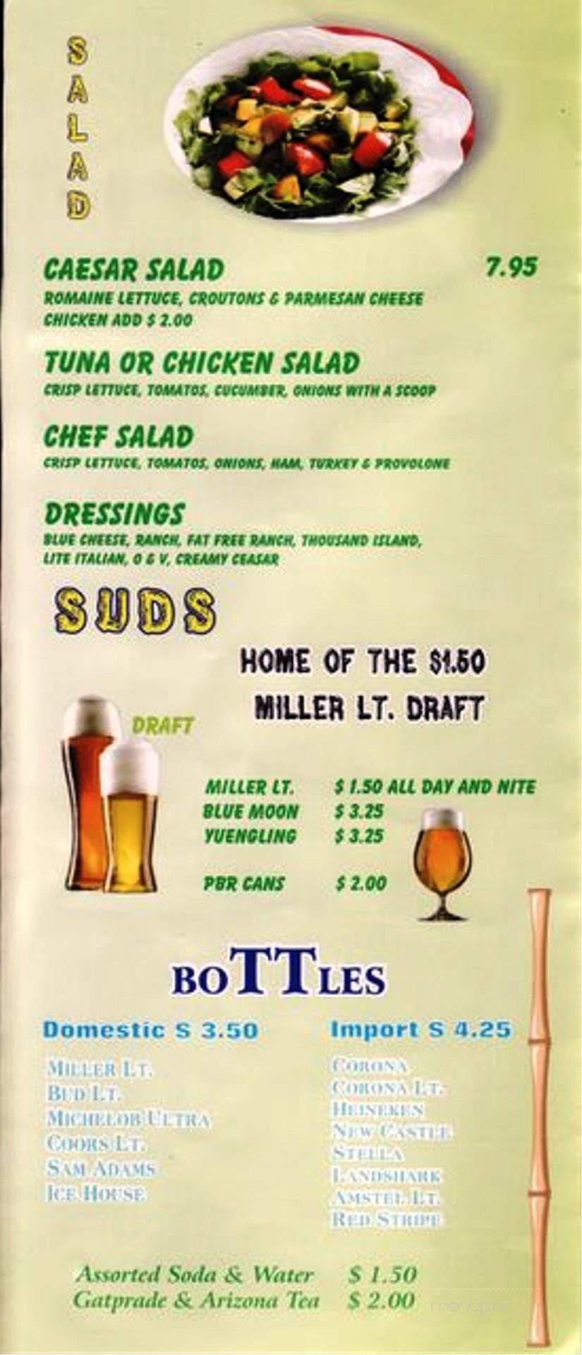 The Shack on the Ave - Delray Beach, FL menu_pic