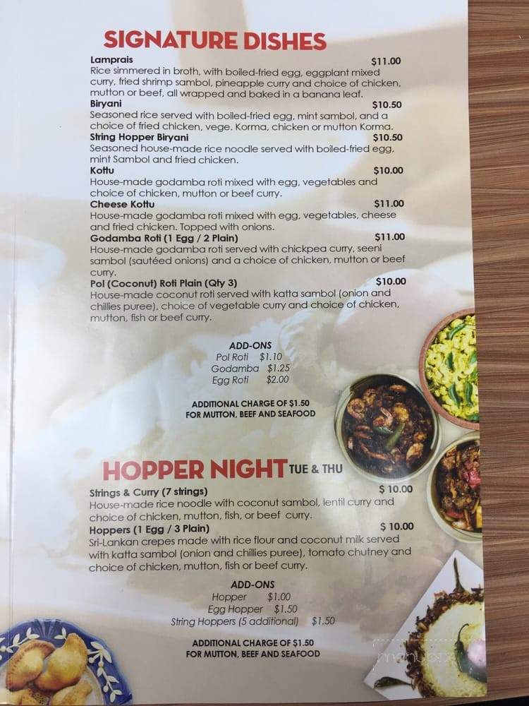 Rice N' Spice - Anaheim, CA menu_pic