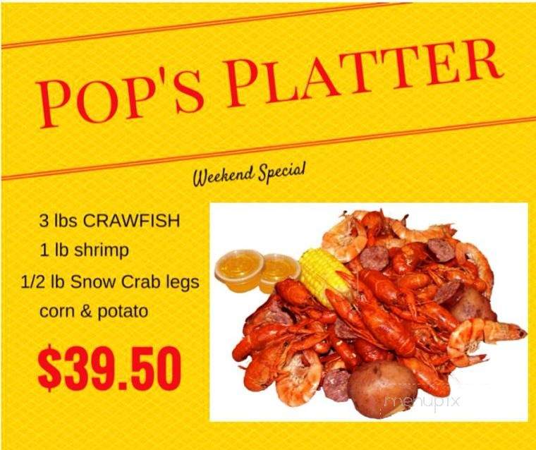 Pop's Kajun Kitchen - Jasper, TX menu_pic